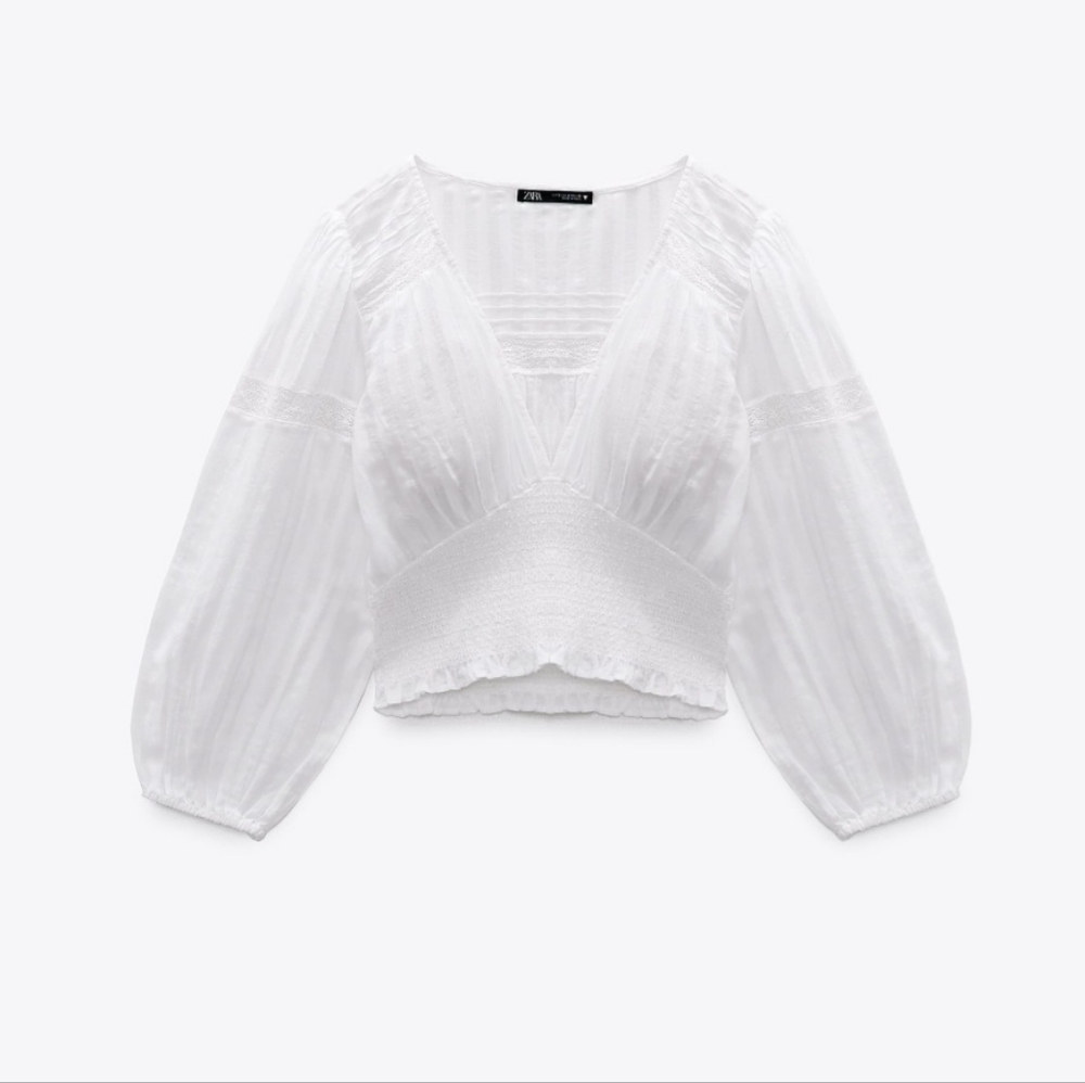 Zara Cotton Blouse / Top